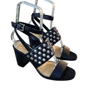 MICHAEL Michael Kors Valencia Studded Leather Sandals 7.5M